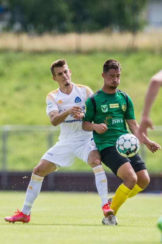 Football. Sparing. GKS Jastrzebie - Ruch Chorzow. 07.07.2021