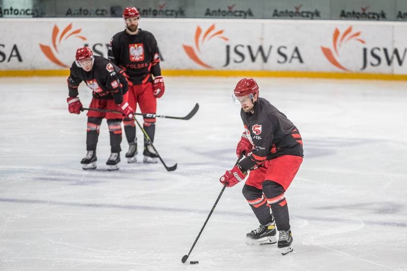Ice Hockey. Poland national team. Training. 19.08.2021