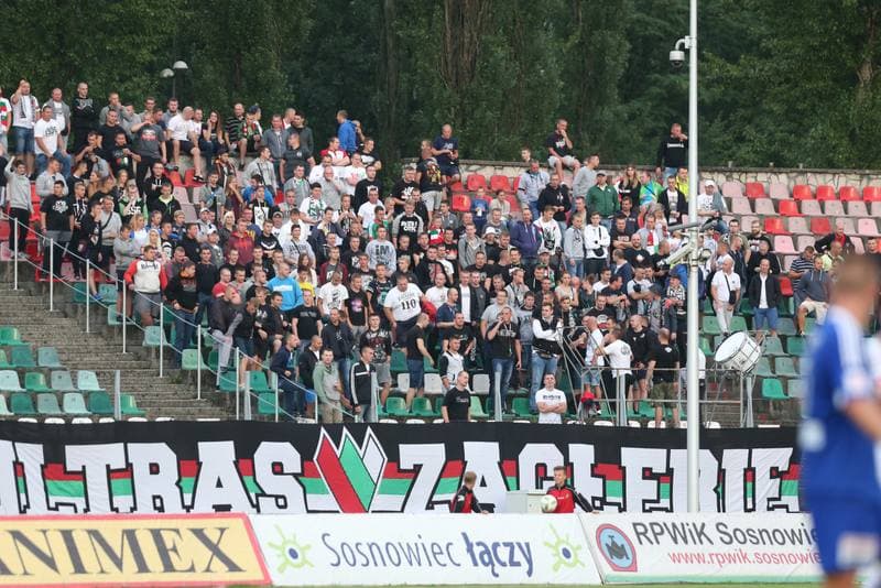 Football. I Liga. Zaglebie Sosnowiec - Pogon Siedlce. 06.08.2016