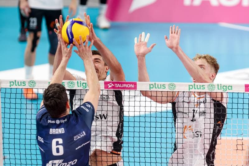Volleyball. PlusLiga. Jastrzebski Wegiel - PGE Projekt Warszawa. 01.10.2024