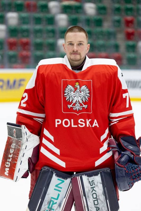 Ice Hockey. Poland national team. Photoshoot. 06.02.2024