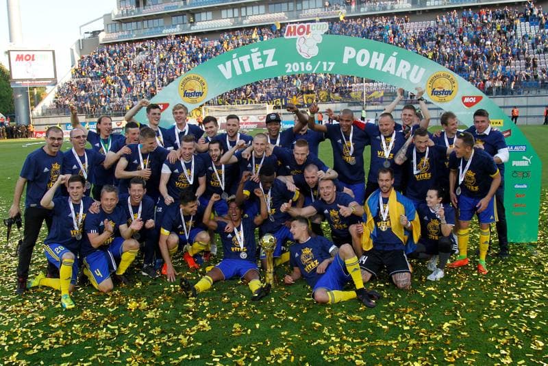 Football. MOL Cup. SFC Opava - Fastav Zlin. 17.05.2017