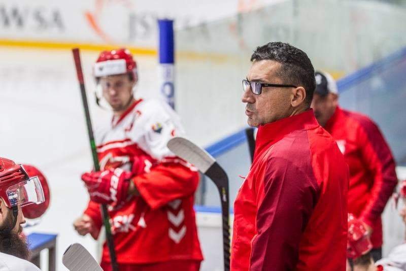 Ice Hockey. Sparing. Reprezentacja Polski - JKH GKS Jastrzebie. 22.08.2021