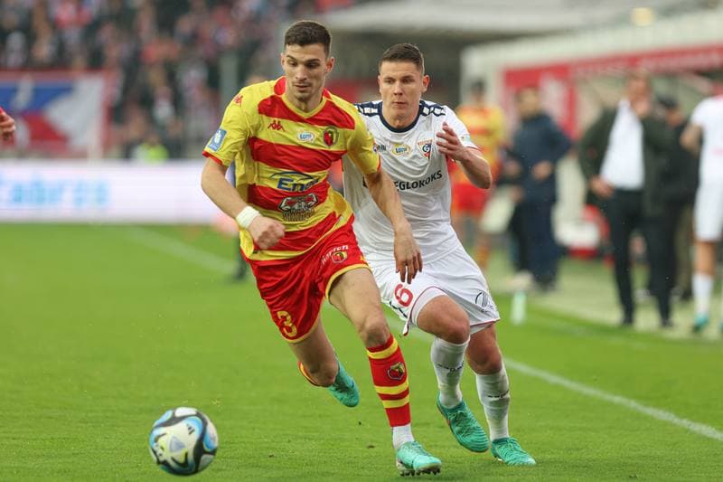 Football. PKO BP Ekstraklasa. Gornik Zabrze - Jagiellonia Bialystok. 02.03.2024