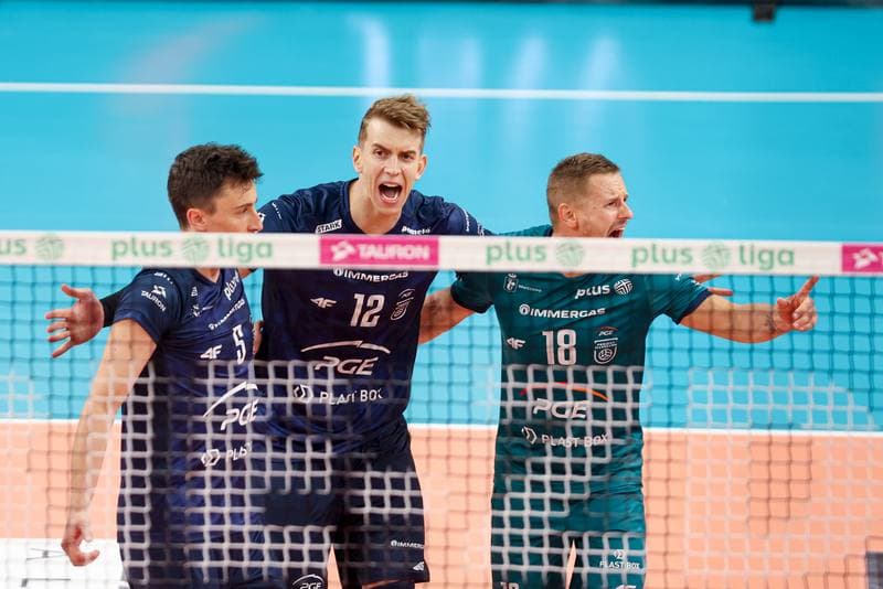 Volleyball. PlusLiga. Jastrzebski Wegiel - PGE Projekt Warszawa. 01.10.2024
