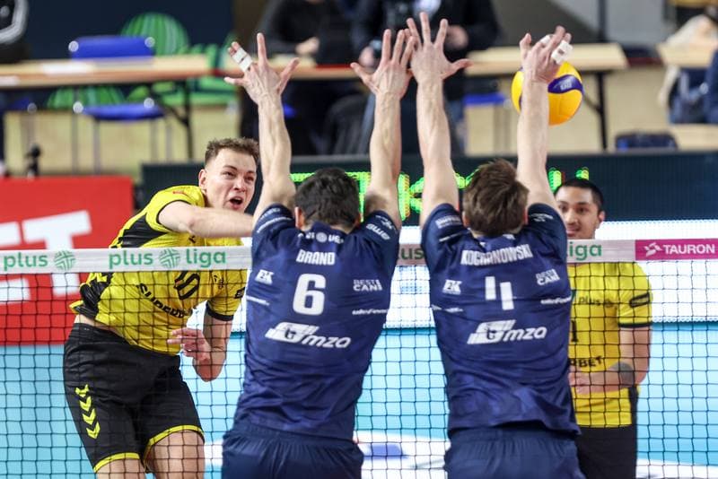 Volleyball. PlusLiga. GKS Katowice - Projekt Warszawa. 01.02.2025
