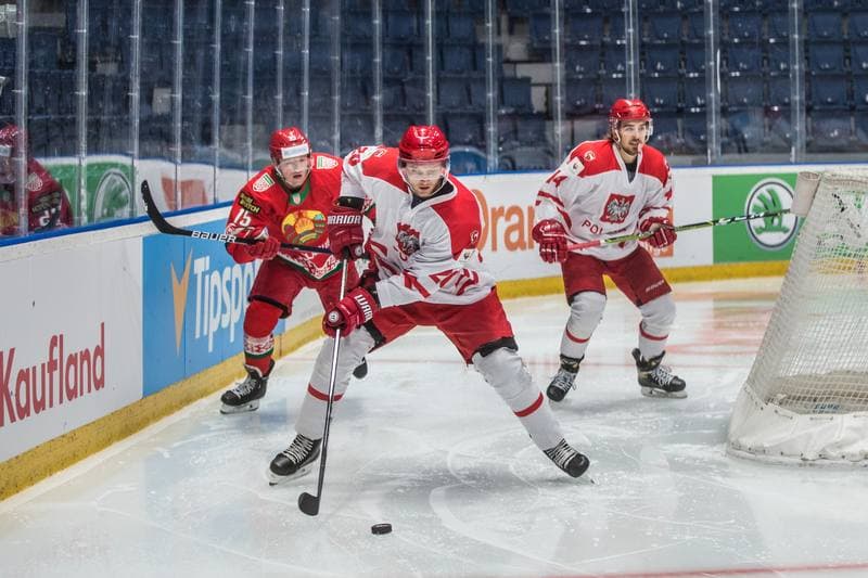 Ice Hockey. Olympic Games Qualifiers. Belarus - Poland. 26.08.2021