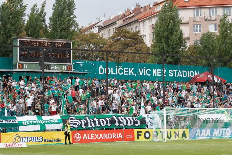 Football. Fortuna:Liga. Bohemians 1905 - Banik Ostrava. 13.08.2018