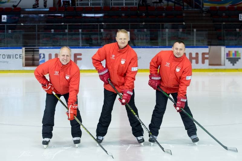 Ice Hockey. Poland national team. Photoshoot. 13.04.2022
