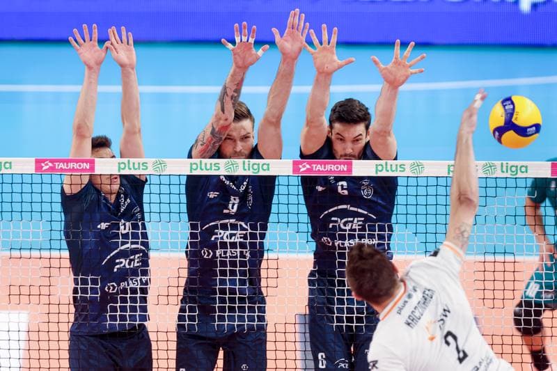Volleyball. PlusLiga. Jastrzebski Wegiel - PGE Projekt Warszawa. 01.10.2024