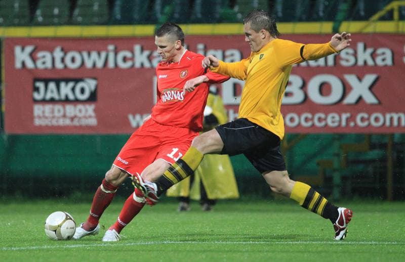 Football. I liga. GKS Katowice - Widzew Lodz. 12.05.2010