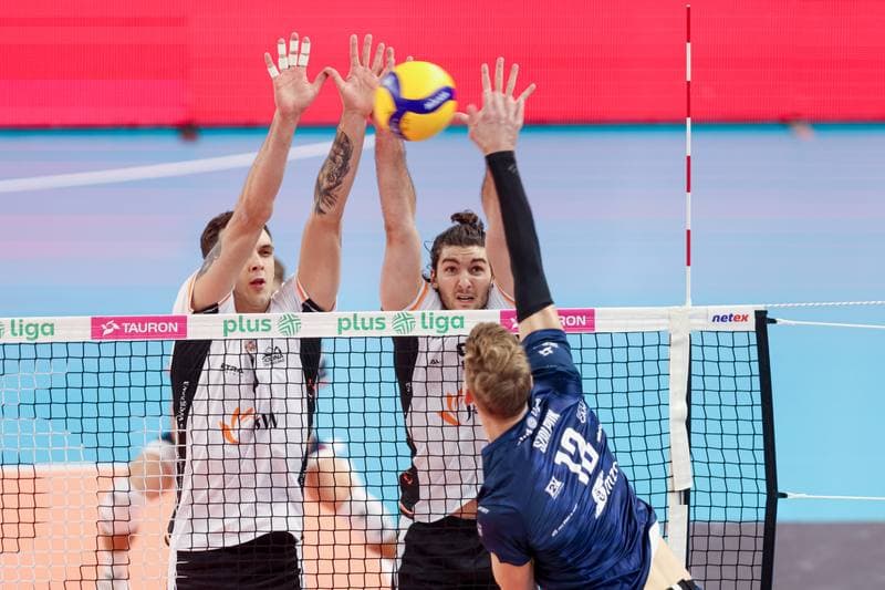 Volleyball. PlusLiga. Jastrzebski Wegiel - PGE Projekt Warszawa. 01.10.2024