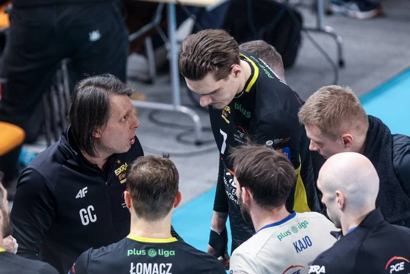 Volleyball. PlusLiga. Jastrzebski Wegiel - PGE GiEK Skra Belchatow. 09.02.2025
