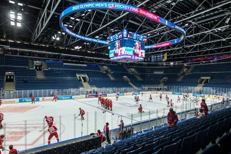 Ice Hockey. Olympic Games Qualifiers. Belarus - Poland. 26.08.2021