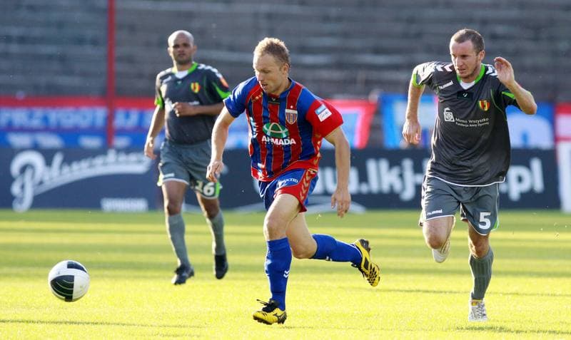 Football. Ekstraklasa. Polonia Bytom - Korona Kielce. 21.08.2010