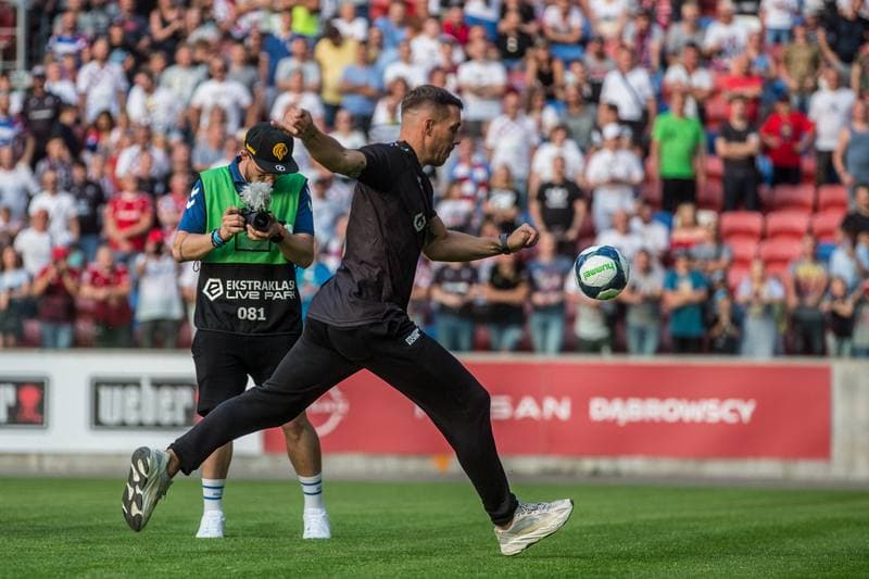 Football. Gornik Zabrze. Press Conference. 08.07.2021