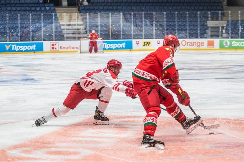 Ice Hockey. Olympic Games Qualifiers. Belarus - Poland. 26.08.2021