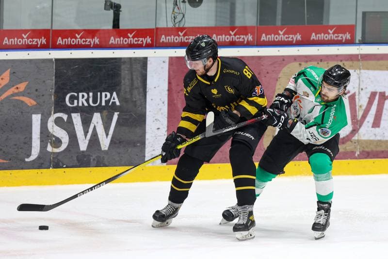 Ice Hockey. Tauron Hokej Liga. JKH GKS Jastrzebie - GKS Katowice. 21.03.2024