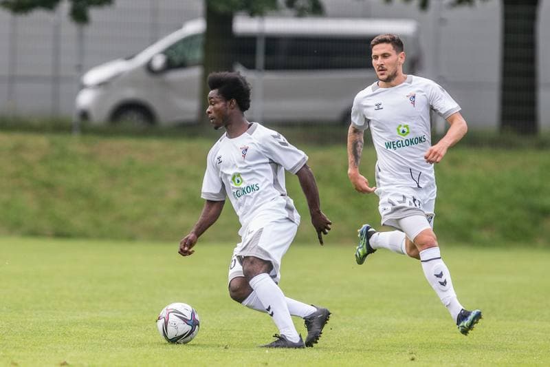 Football. Sparing. Gornik Zabrze - Puszcza Niepolomice. 03.07.2021