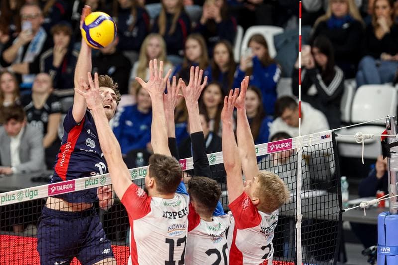 Volleyball. PlusLiga. Nowak-Mosty MKS Bedzin - ZAKSA Kedzierzyn-Kozle. 10.02.2025