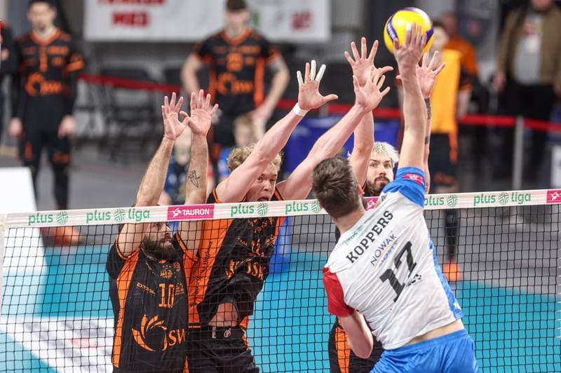 Volleyball. PlusLiga. Nowak-Mosty MKS Bedzin - JSW Jastrzebski Wegiel. 01.03.2025