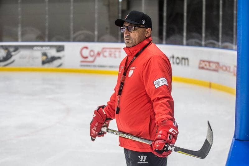 Ice Hockey. Poland national team. Training. 19.07.2021