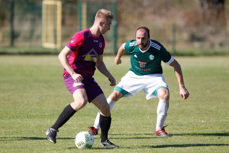 Football. Liga Okregowa. AKS Niwka Sosnowiec - Drama Zbroslawice. 14.10.2018
