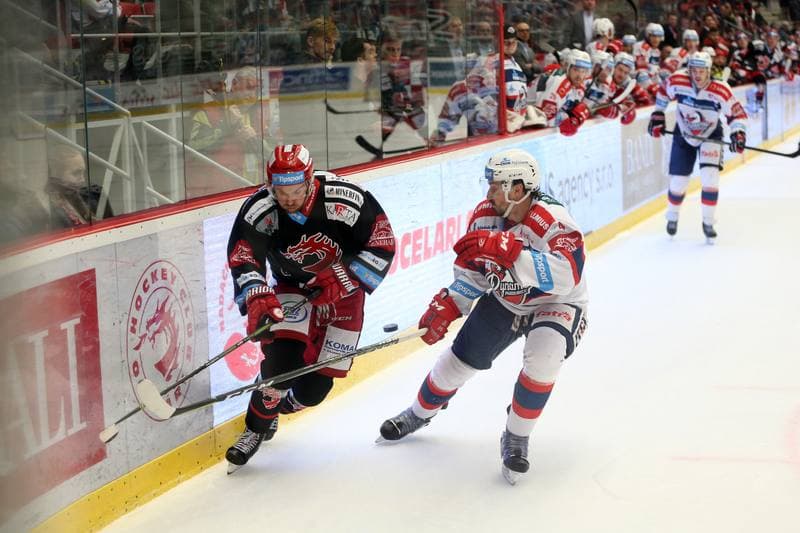 Ice Hockey. TipSport Extraliga. Ocelari Trinec - Dynamo Pardubice. 14.03.2018