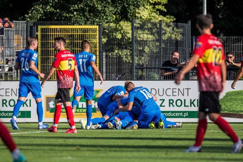 Football. III Liga. LKS Goczalkowice-Zdroj - Sleza Wroclaw. 07.08.2021