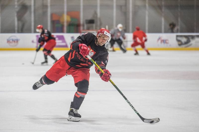 Ice Hockey. Poland national team. Training. 19.07.2021