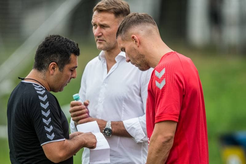 Football. Gornik Zabrze. Training. 09.07.2021