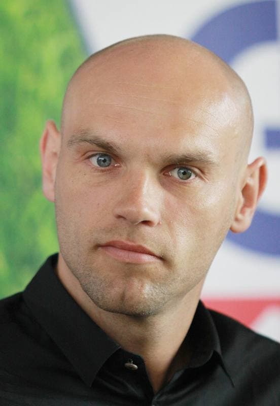 Football. Gornik Zabrze. Press Conference. 24.06.2010