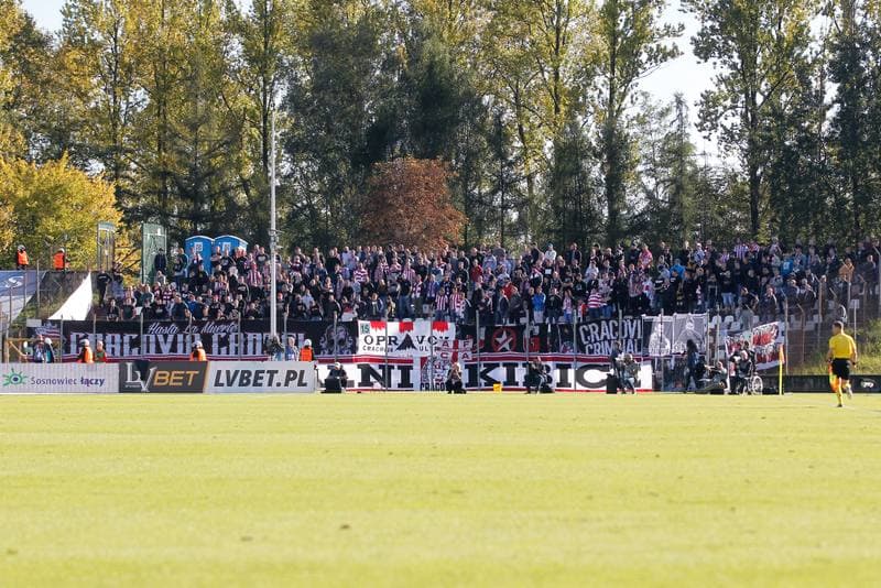 Football. Lotto Ekstraklasa. Zaglebie Sosnowiec - Cracovia Krakow. 30.09.2018