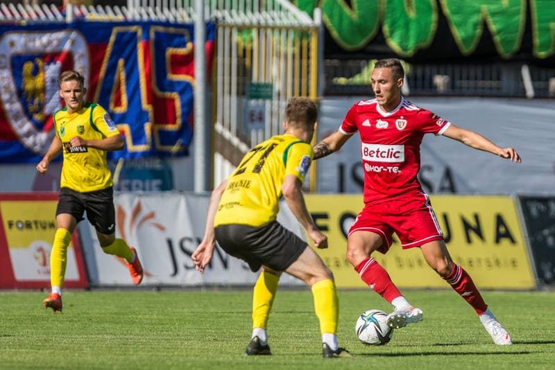 Football. Sparing. GKS 1962 Jastrzebie - Piast Gliwice. 10.07.2021