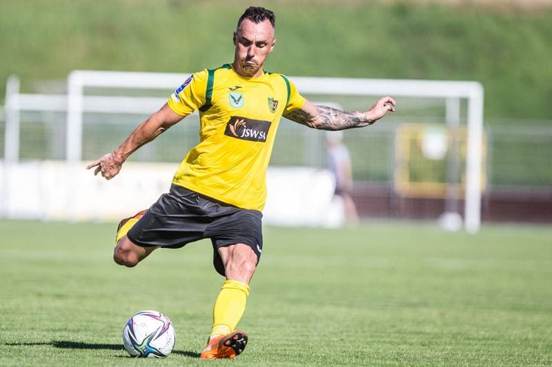Football. Sparing. GKS 1962 Jastrzebie - Piast Gliwice. 10.07.2021