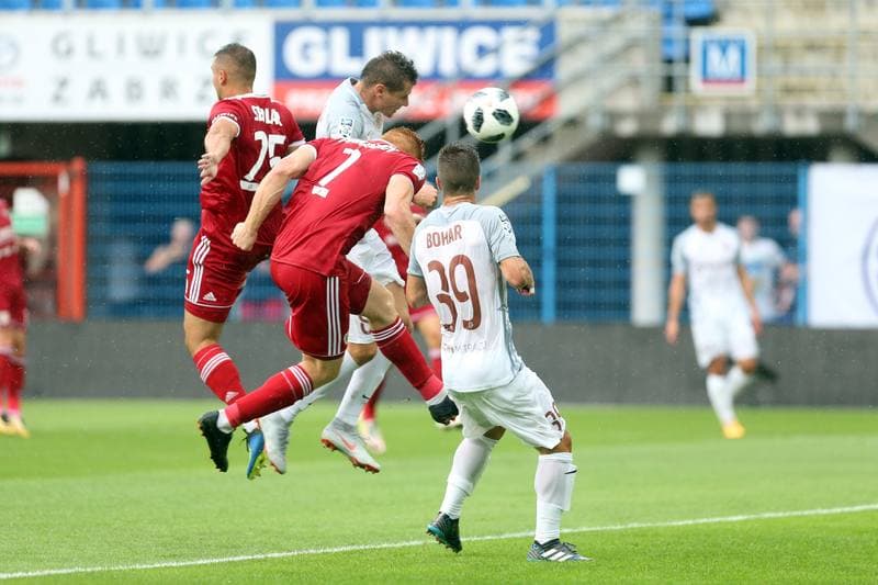 Football. PKO BP Ekstraklasa. Piast Gliwice - Zaglebie Lubin. 04.08.2018
