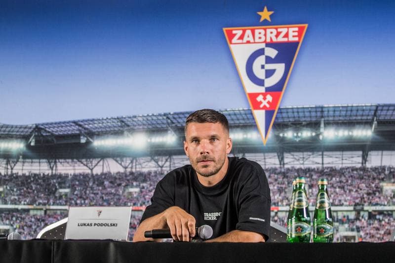 Football. Gornik Zabrze. Press Conference. 08.07.2021