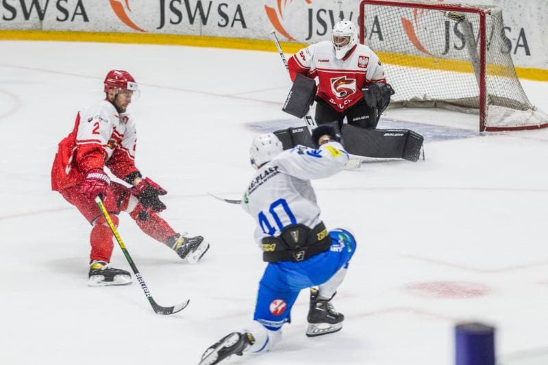 Ice Hockey. Sparing. Reprezentacja Polski - Re-Plast Unia Oswiecim. 20.08.2021