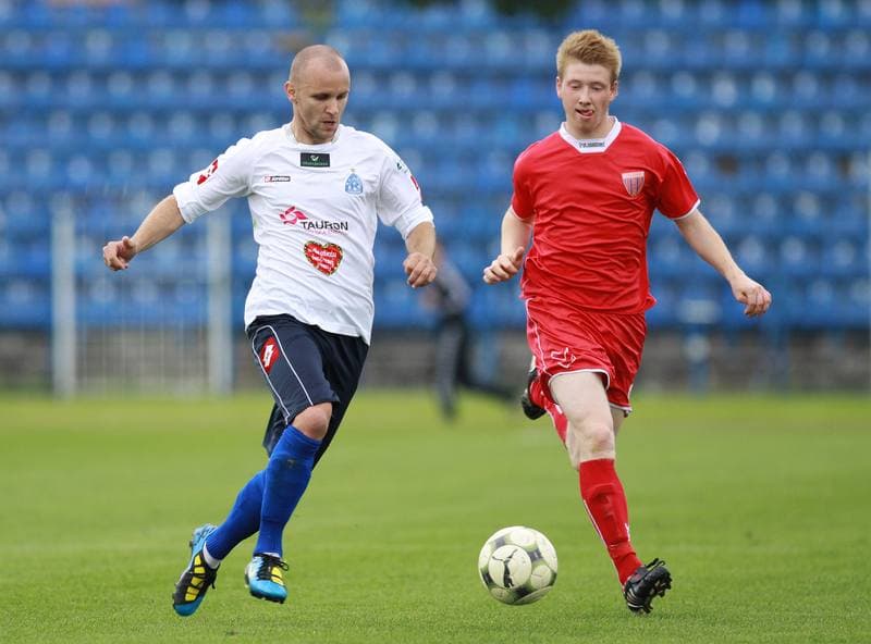 Football. Sparing. Ruch Chorzow - Polonia Bytom. 23.06.2010