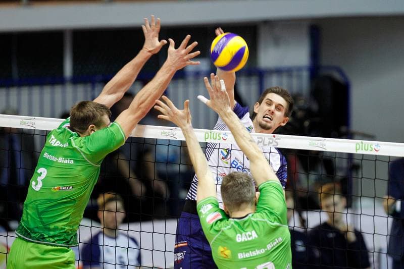 Volleyball. PlusLiga. MKS Bedzin - BBTS Bielsko-Biala. 11.11.2017