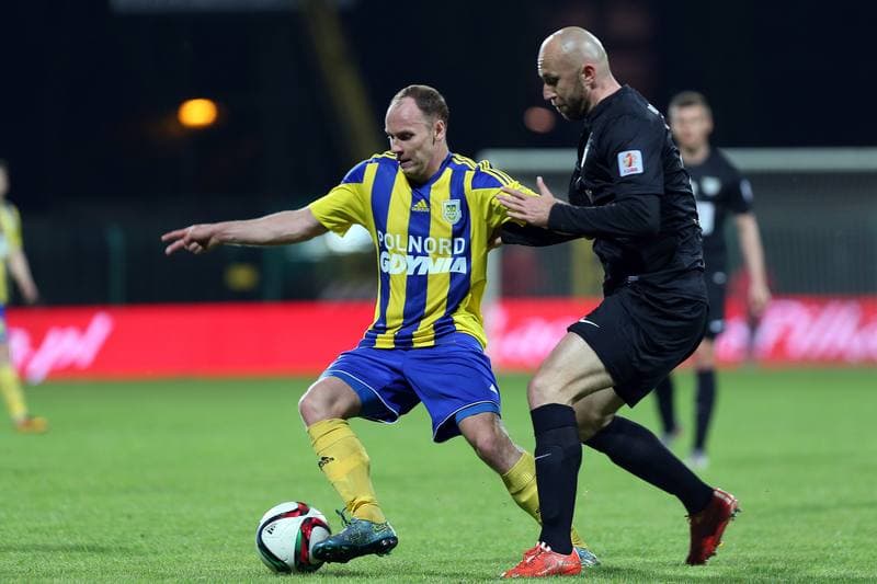 Football. I Liga. Rozwoj Katowice - Arka Gdynia. 06.05.2016