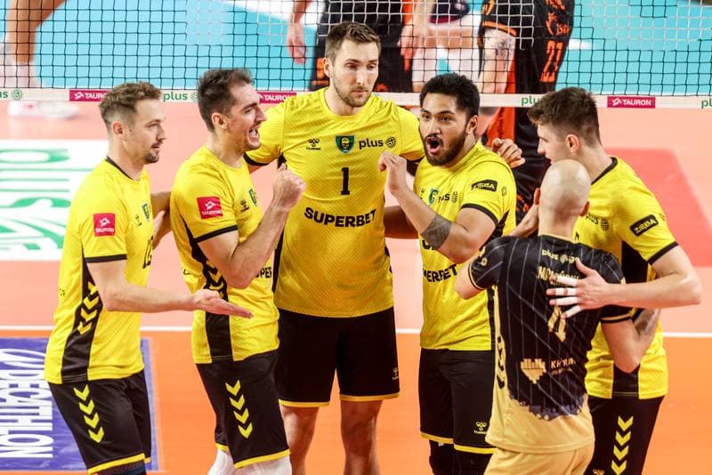Volleyball. PlusLiga. GKS Katowice - Jastrzebski Wegiel. 28.09.2024