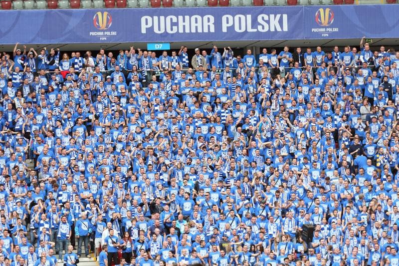 Football. Polish Cup Final. Lech Poznan - Legia Warsaw. 02.05.2016
