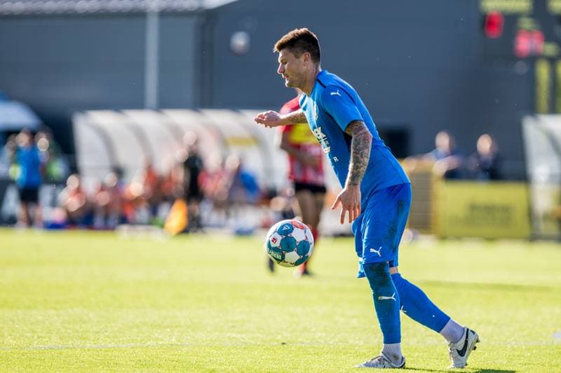 Football. III Liga. LKS Goczalkowice-Zdroj - Sleza Wroclaw. 07.08.2021