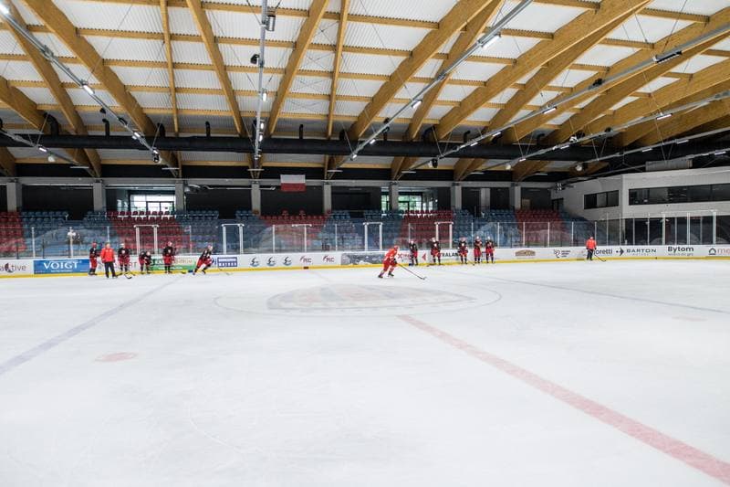 Ice Hockey. Poland national team. Training. 19.07.2021