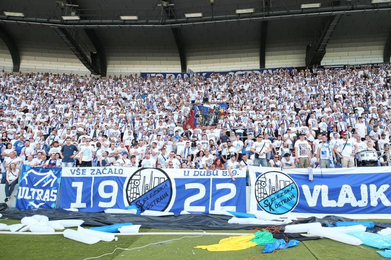 Football. HET Liga. Banik Ostrava - AC Sparta Prague. 28.04.2018