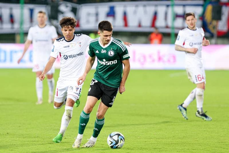 Football. PKO BP Ekstraklasa. Gornik Zabrze - Legia Warsaw. 01.04.2024
