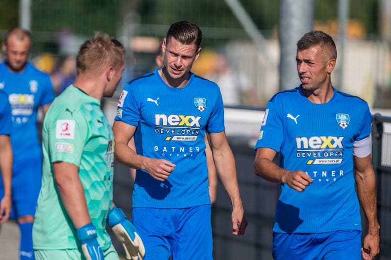 Football. III Liga. LKS Goczalkowice-Zdroj - Sleza Wroclaw. 07.08.2021