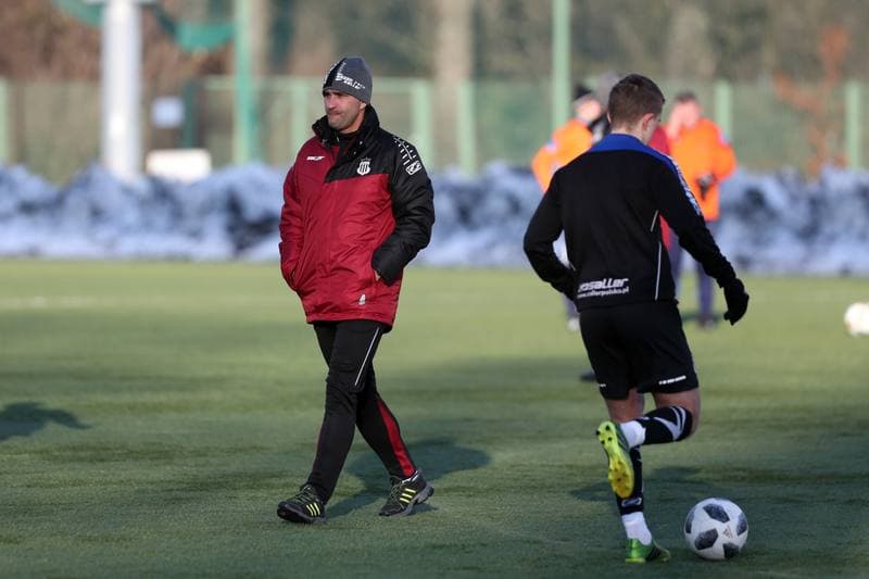 Football. Sparing. GKS Katowice - Sandecja Nowy Sacz. 19.01.2019