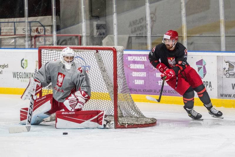 Ice Hockey. Poland national team. Training. 22.07.2021
